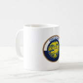 Staat des Siegels Oregon Flag Kaffeetasse (Vorderseite Links)