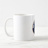 Staat des Siegels Pennsylvania Flag Kaffeetasse (Links)