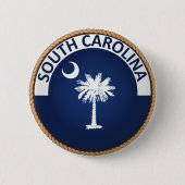 Staat des Siegels South Carolina Flag Button (Vorderseite)