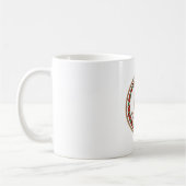 Staat des Siegels Virginia Flag Kaffeetasse (Links)