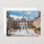 Staat des Staat Delaware Postcard Postkarte (Vorne/Hinten)