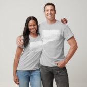Staat des T - Shirt der Connecticut-Form (Unisex)