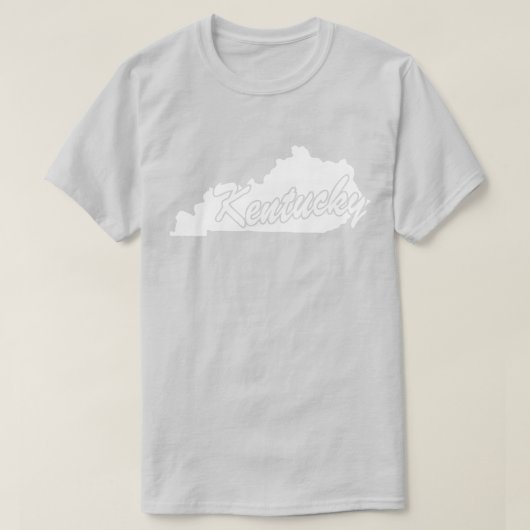 Staat des T - Shirt Kentucky Form (Design vorne)