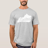 Staat des T - Shirt Kentucky Form (Vorderseite)