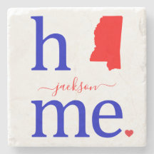 Staat des Untersetzer Mississippi Stone