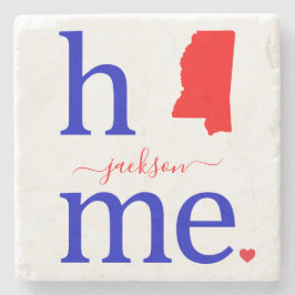 Staat des Untersetzer Mississippi Stone