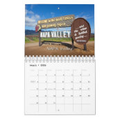 Staat des Wall Calendar der Sammlung von Kaliforni Kalender (Mär 2026)
