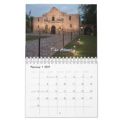 Staat des Wall Calendar der Texas Collection Kalender (Feb 2027)