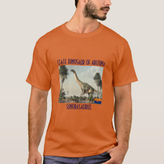 Staat Dinosaurier des T - Shirt von Arizona