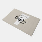 Staat Doormat der Familie Vermont Fußmatte (Schrägansicht)