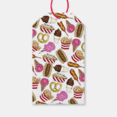 Staat Fasching Lebensmittel Nachos Cotton Candy Geschenkanhänger (Vorderseite)