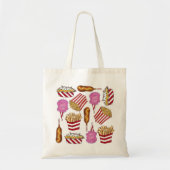 Staat Fasching Lebensmittel Nachos Cotton Candy Tragetasche (Vorne)