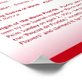 Staat Florida, FL Posters Poster (Ecke)