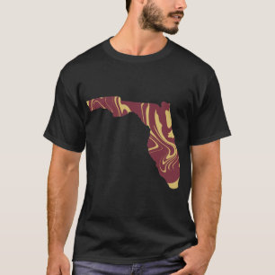 Staat Florida Garnet und Gold T-Shirt