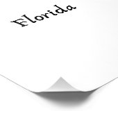 Staat Florida Kunst, Dichtung und Musik Fotodruck (Ecke)