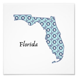 Staat Florida Kunst, Dichtung und Musik Fotodruck