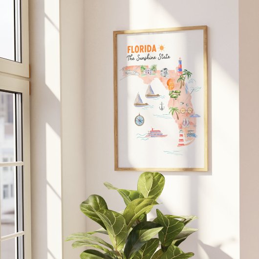 Staat Florida Poster