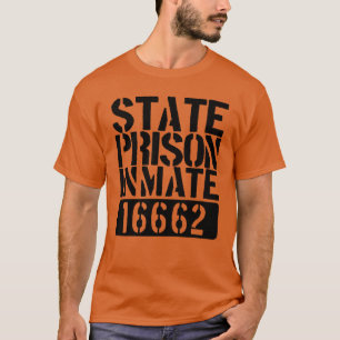 Staat Gefangener Funny Gefängniswärmer Halloween K T-Shirt