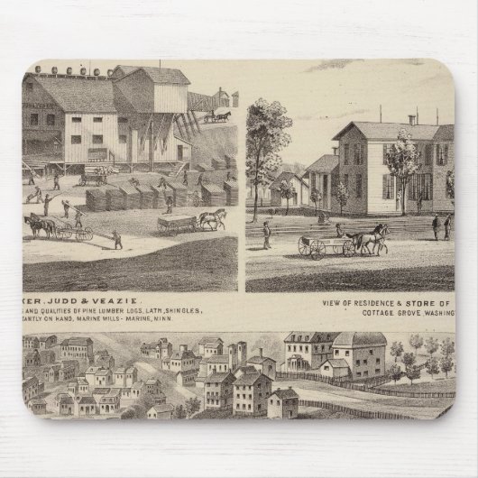 Staat Gefängnis von Minnesota Mousepad (Vorne)