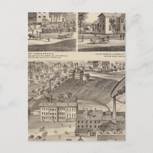 Staat Gefängnis von Minnesota Postkarte (Vorderseite)