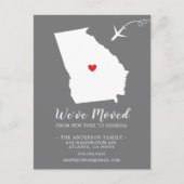 Staat GEORGIA Postkarte (Vorderseite)