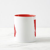 Staat Georgiens Gestalt der roten Tasse (Zentrum)