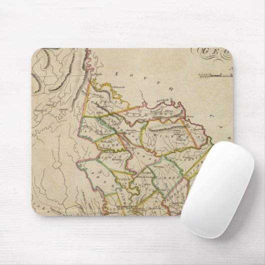 Staat Georgiens Mousepad (Mit Mouse)