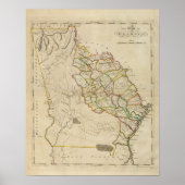 Staat Georgiens Poster (Vorne)