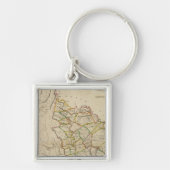 Staat Georgiens Schlüsselanhänger (Vorne)