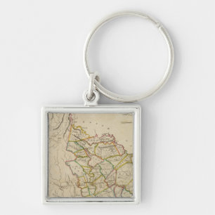 Staat Georgiens Schlüsselanhänger