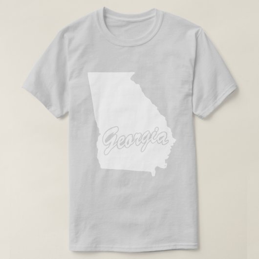 Staat Georgiens - T - Shirt (Design vorne)