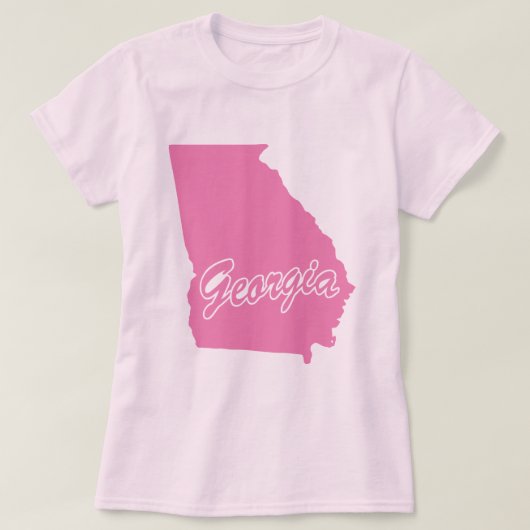 Staat Georgiens - T - Shirt (Design vorne)
