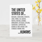 Staat-Gruß-Karte Karte (Gelbe Blume)