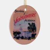 Staat Hauptstadt Alabama Keramikornament (Rechts)