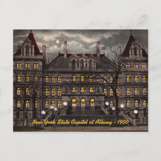 Staat Hauptstadt Albany NY PostCard Postkarte