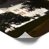 Staat Hauptstadt Austin, Texas am Abend Poster (Ecke)