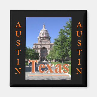 Staat Hauptstadt Gebäude, Austin, Texas Magnet