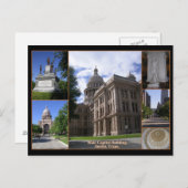 Staat Hauptstadt Gebäude, Austin, Texas Postkarte (Vorne/Hinten)