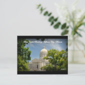 Staat Hauptstadt Gebäude von Missouri Postkarte (Stehend Vorderseite)