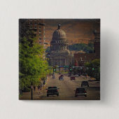 Staat Hauptstadt in Boise, Idaho Button (Vorderseite)