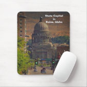 Staat Hauptstadt in Boise, Idaho Mousepad (Mit Mouse)