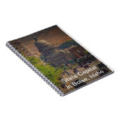 Staat Hauptstadt in Boise, Idaho Notizblock (Rechte Seite)