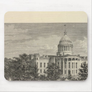 Staat Hauptstadt, Madison, Wis Mousepad