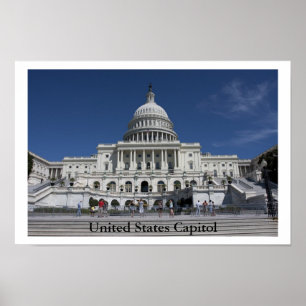 Staat-Hauptstadt Poster