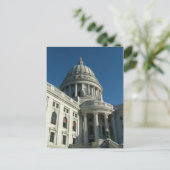 Staat Hauptstadt Postkarte (Stehend Vorderseite)