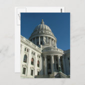 Staat Hauptstadt Postkarte (Vorne/Hinten)