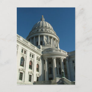 Staat Hauptstadt Postkarte