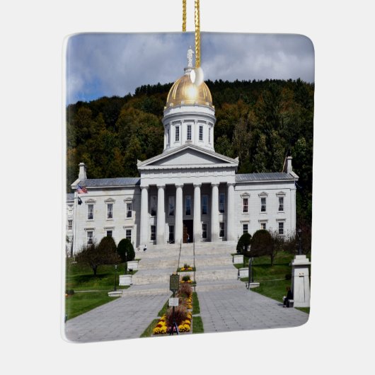 Staat Hauptstadt Vermont - Keramik Ornament (Rechts)