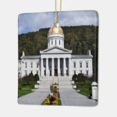 Staat Hauptstadt Vermont - Keramik Ornament (Links)