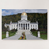 Staat Hauptstadt Vermont - Puzzle (Horizontal)